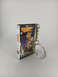 Adventures in Babysitting Mini VHS Keyring – front view standing