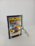 Airwolf VHS keyring — side profile