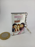 Bridget Jones's Diary VHS keyring — front cover close-up standing