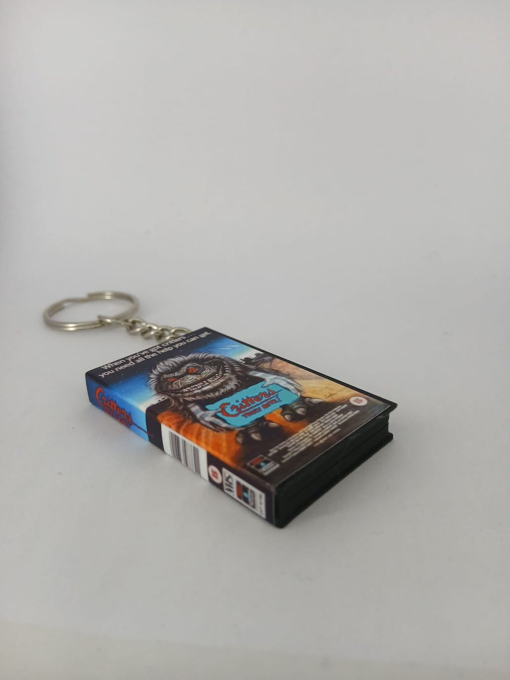 Critters Mini VHS Keyring – front close-up