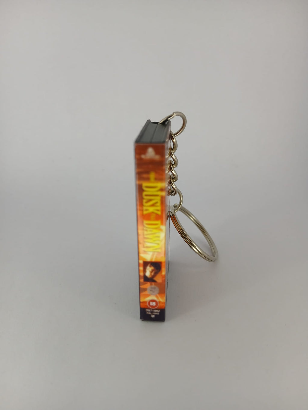 From Dusk Till Dawn Mini VHS Keyring – back view