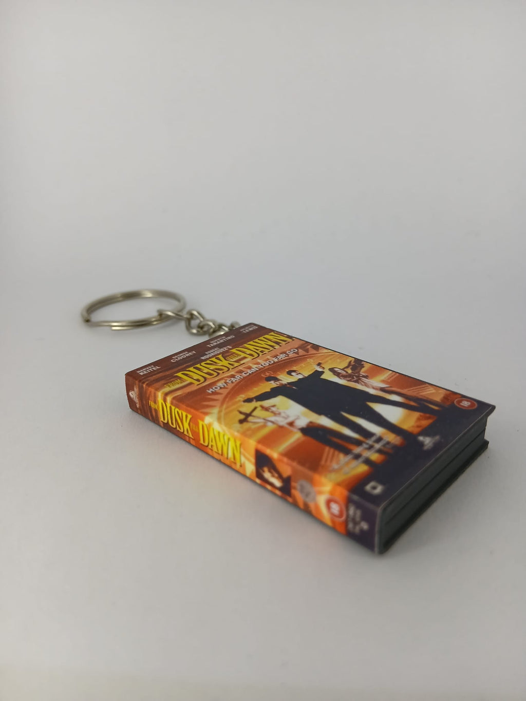 From Dusk Till Dawn Mini VHS Keyring – front view