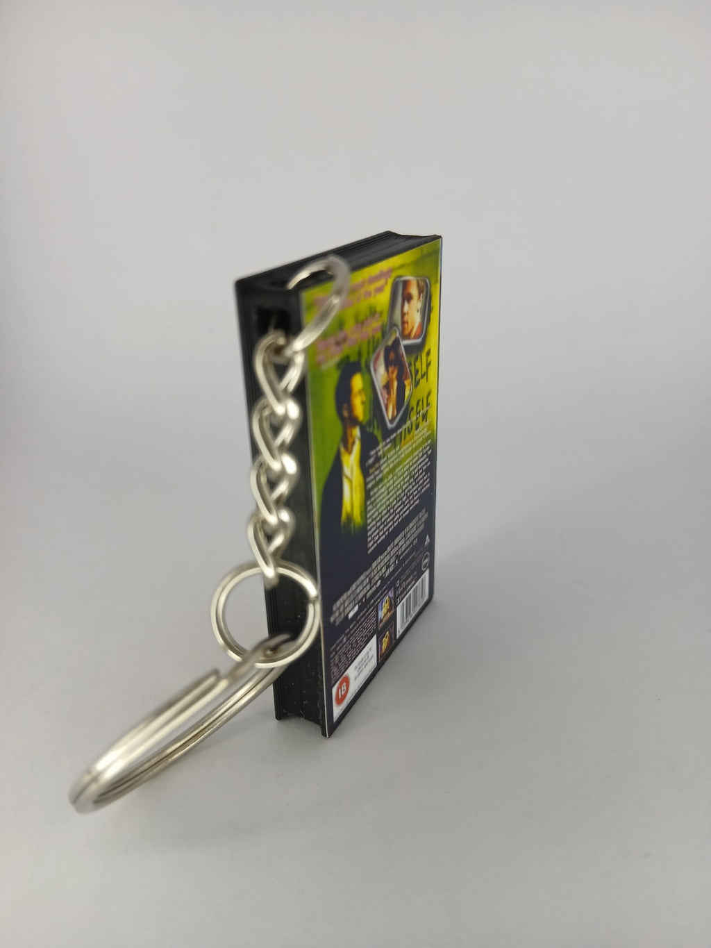 Fight Club Mini VHS Keyring – spine view