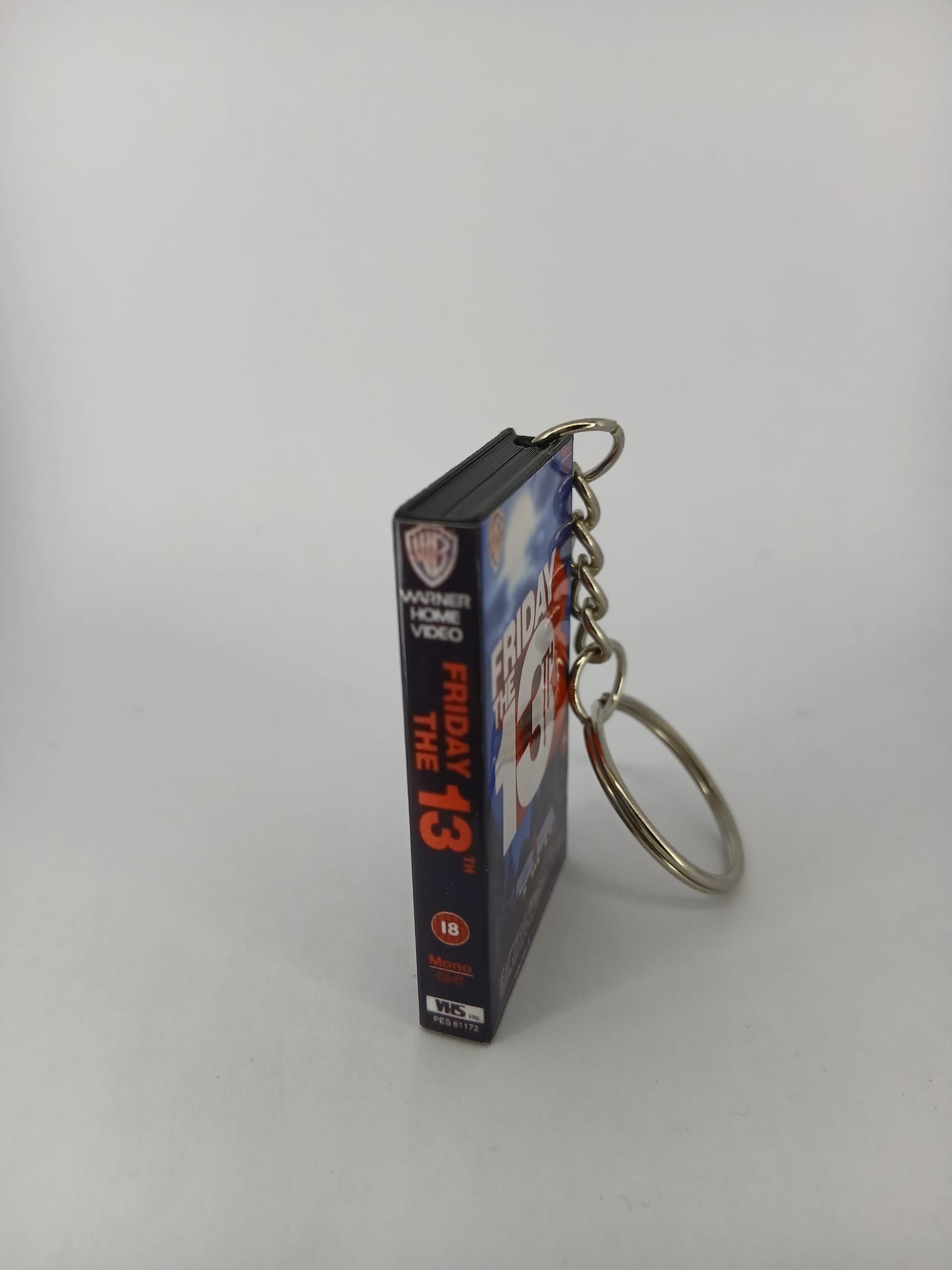Friday the 13th Mini VHS Keyring – front view