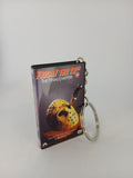Friday the 13th The Final Chapter VHS keyring — front and spine angled view