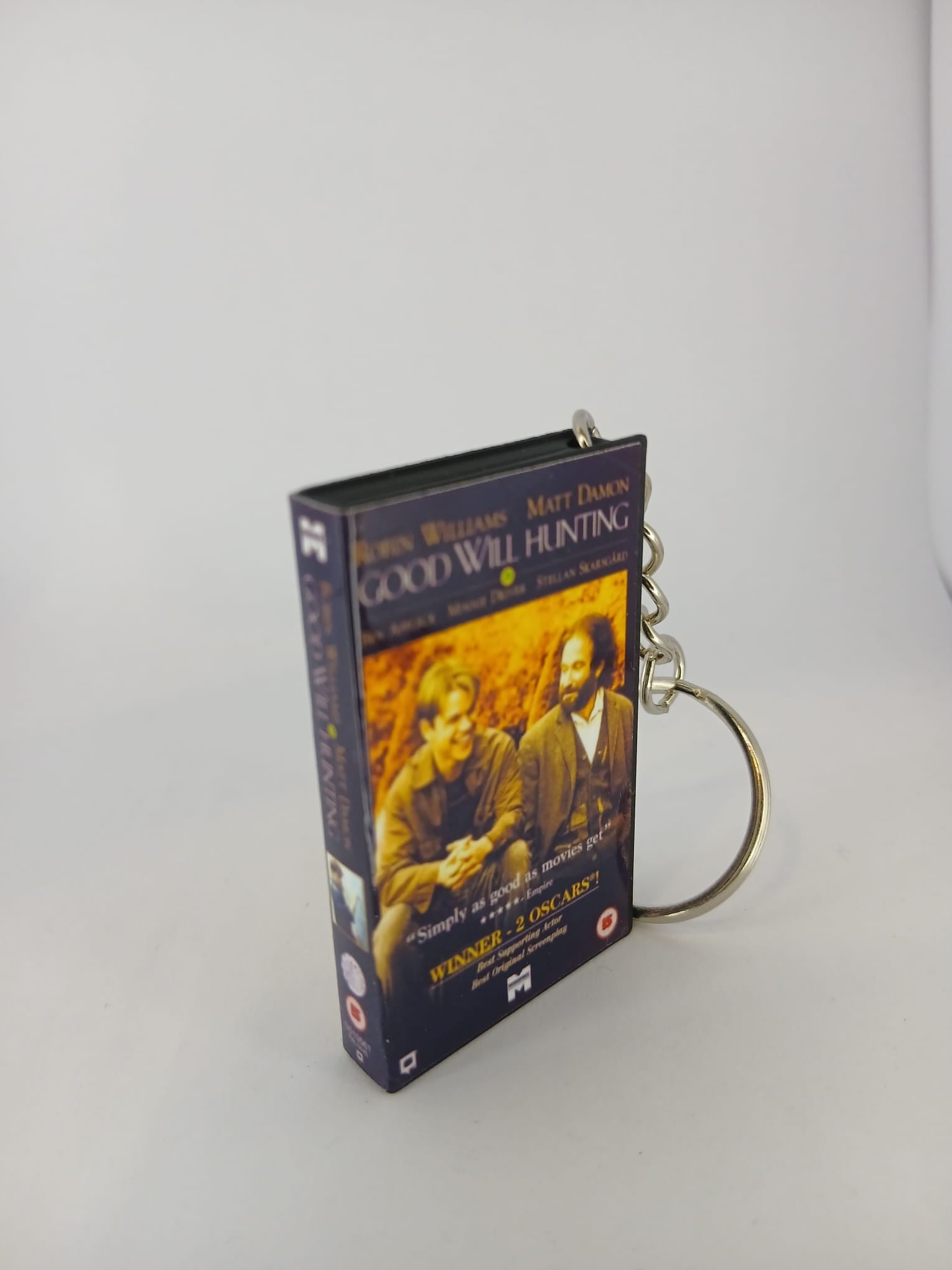 Good Will Hunting VHS keyring — additional angle 4