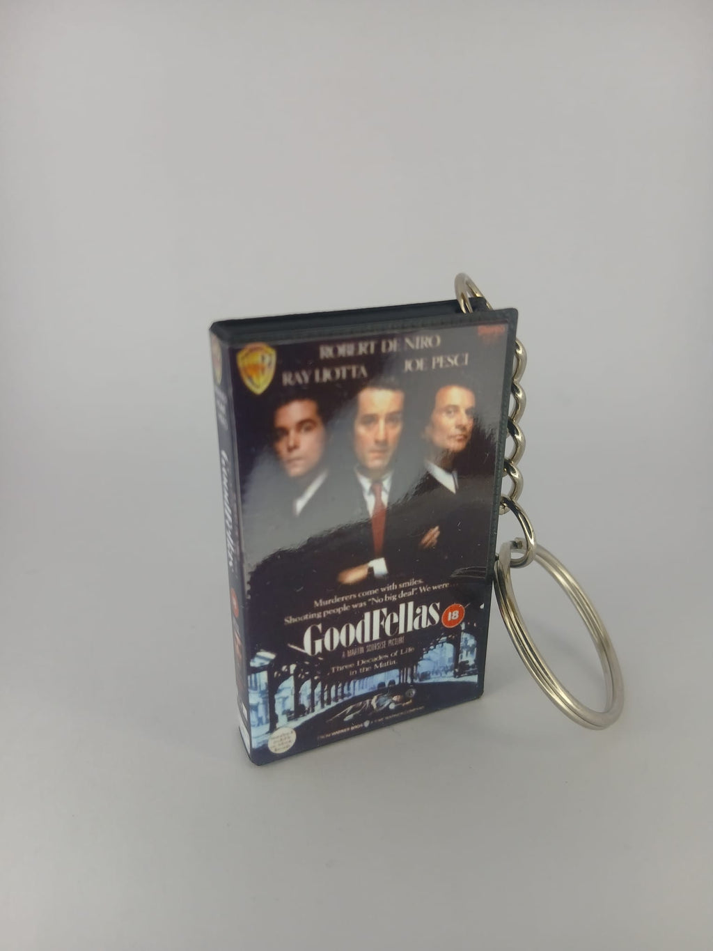 GoodFellas Mini VHS Keyring – back angle