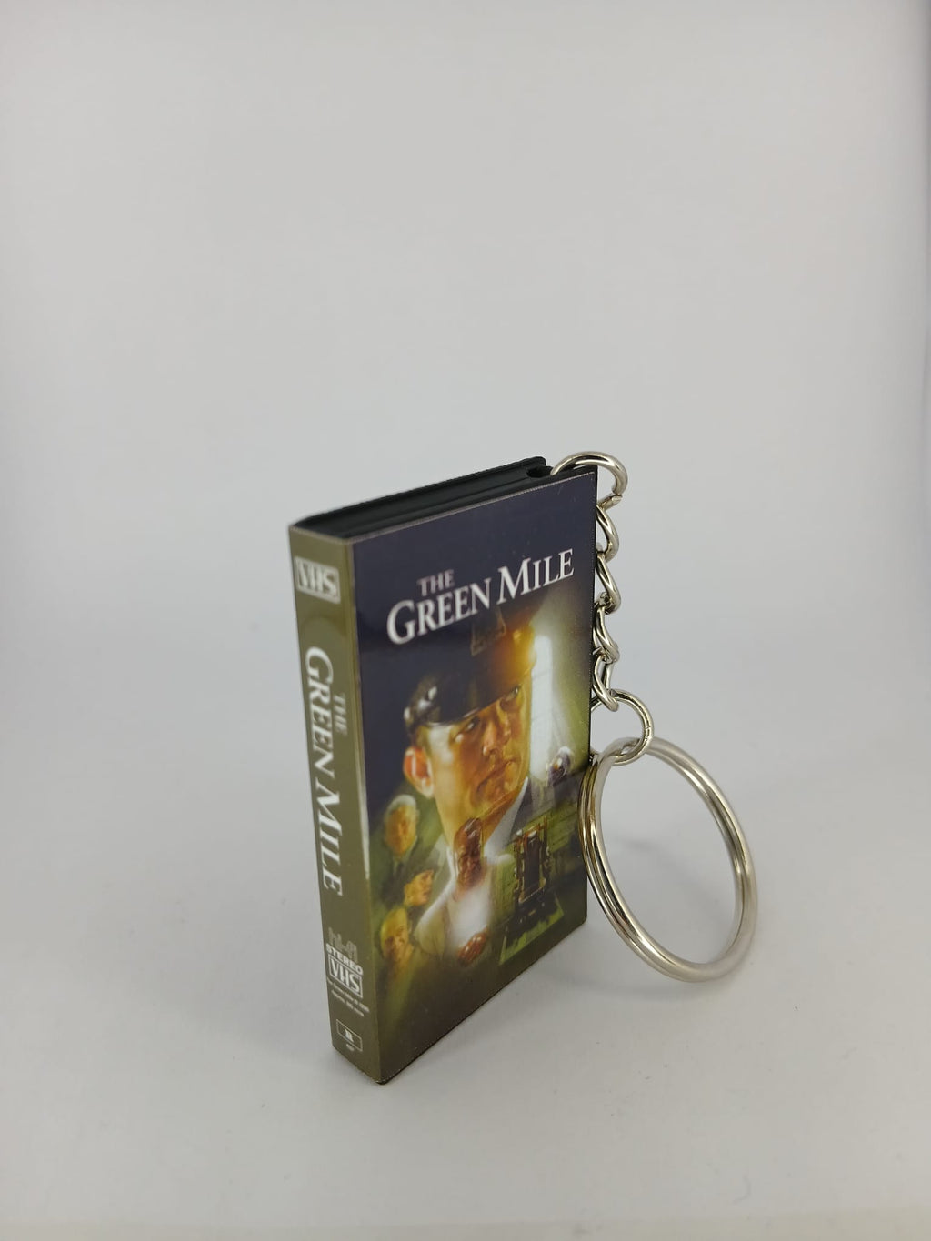 The Green Mile VHS keyring — front cover standing