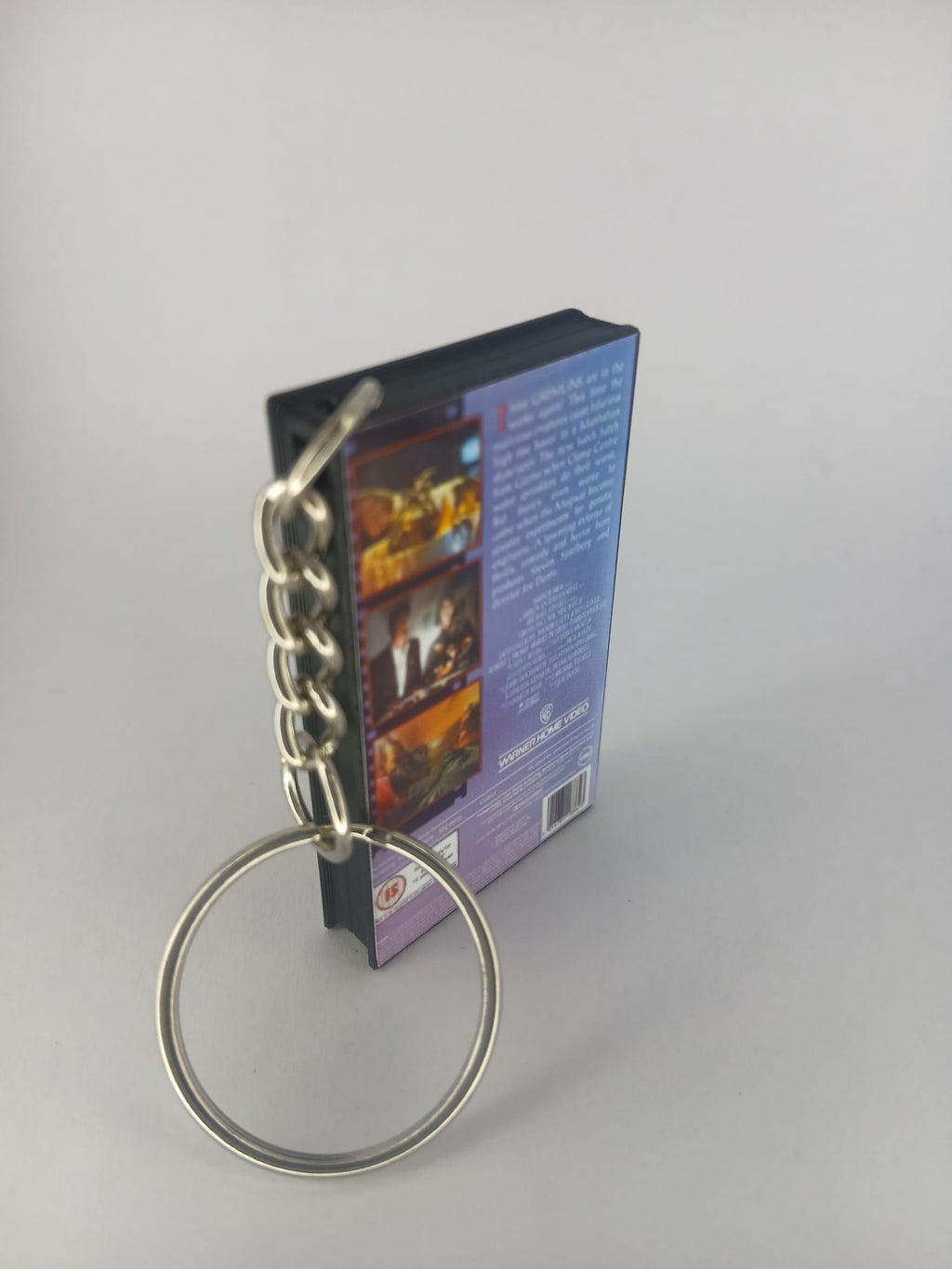 Gremlins 2 The New Batch Mini VHS Keyring – spine view