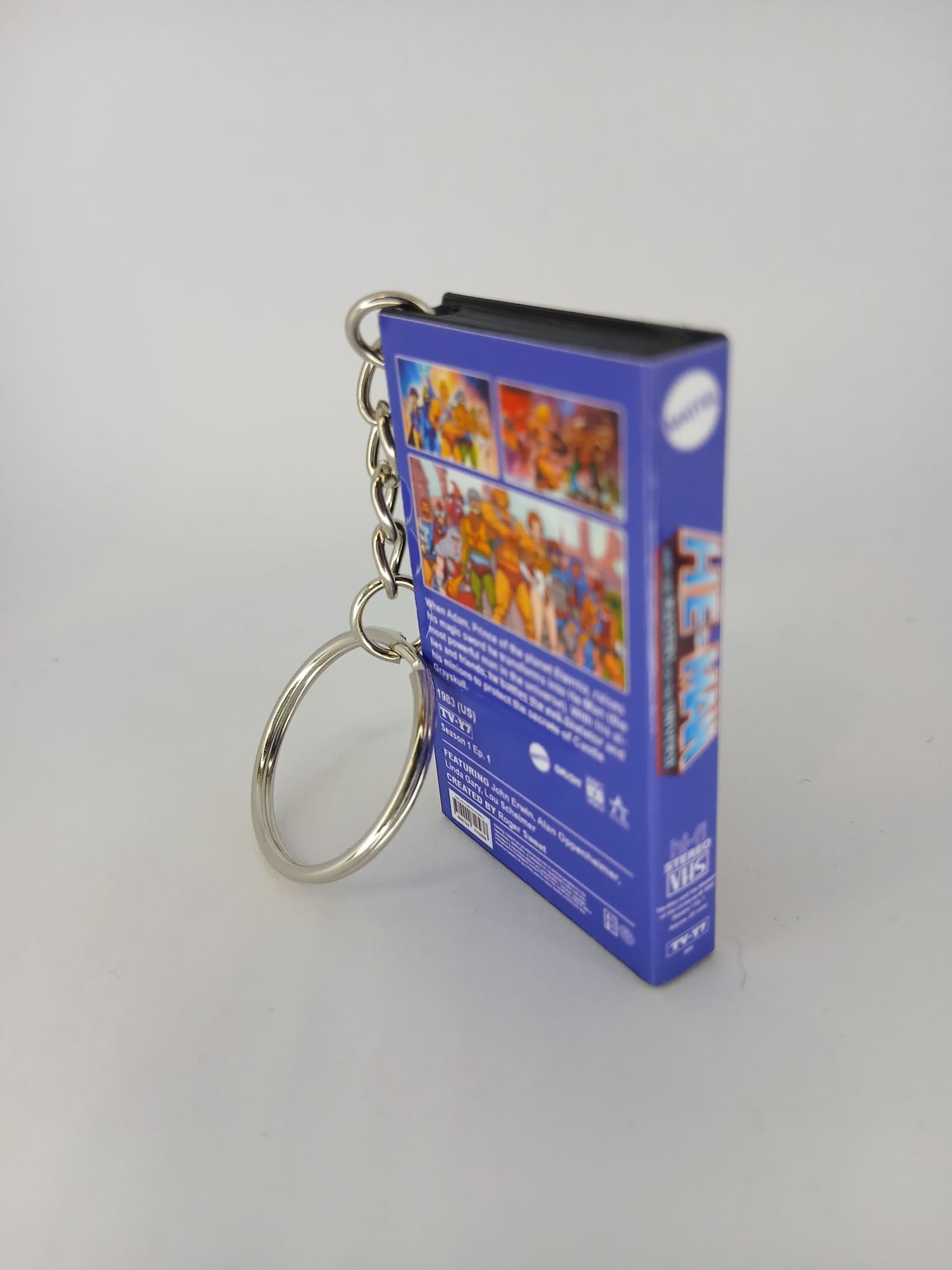 He-Man VHS keyring front cover