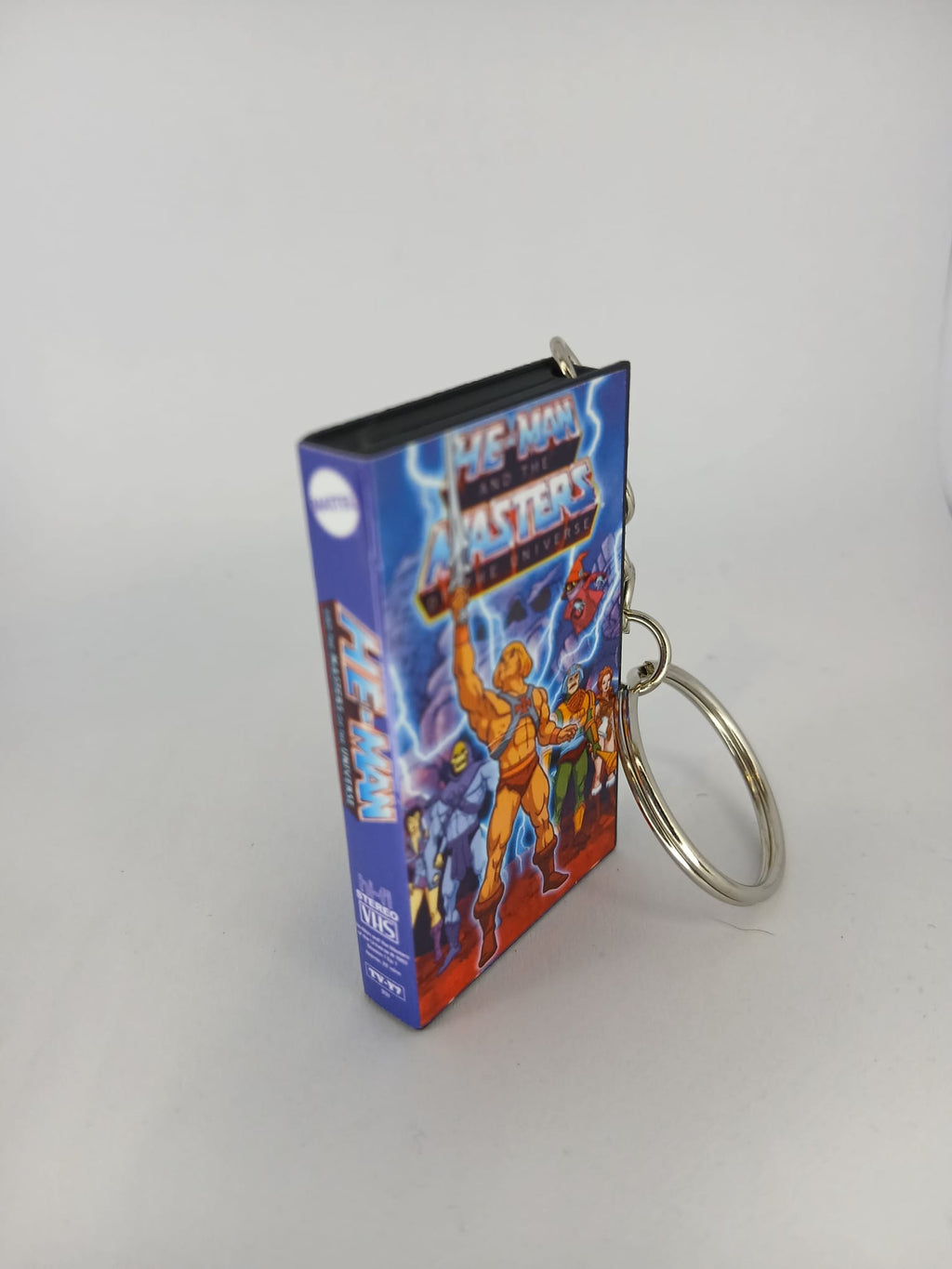 He-Man VHS keyring chain detail