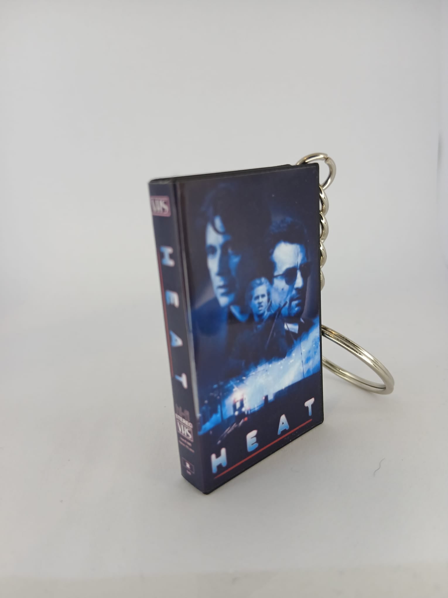 Heat VHS keyring back cover