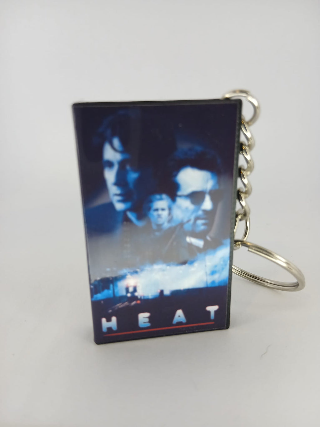Heat VHS keyring chain detail
