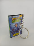 Inspector Gadget VHS keyring — front cover standing angled 3