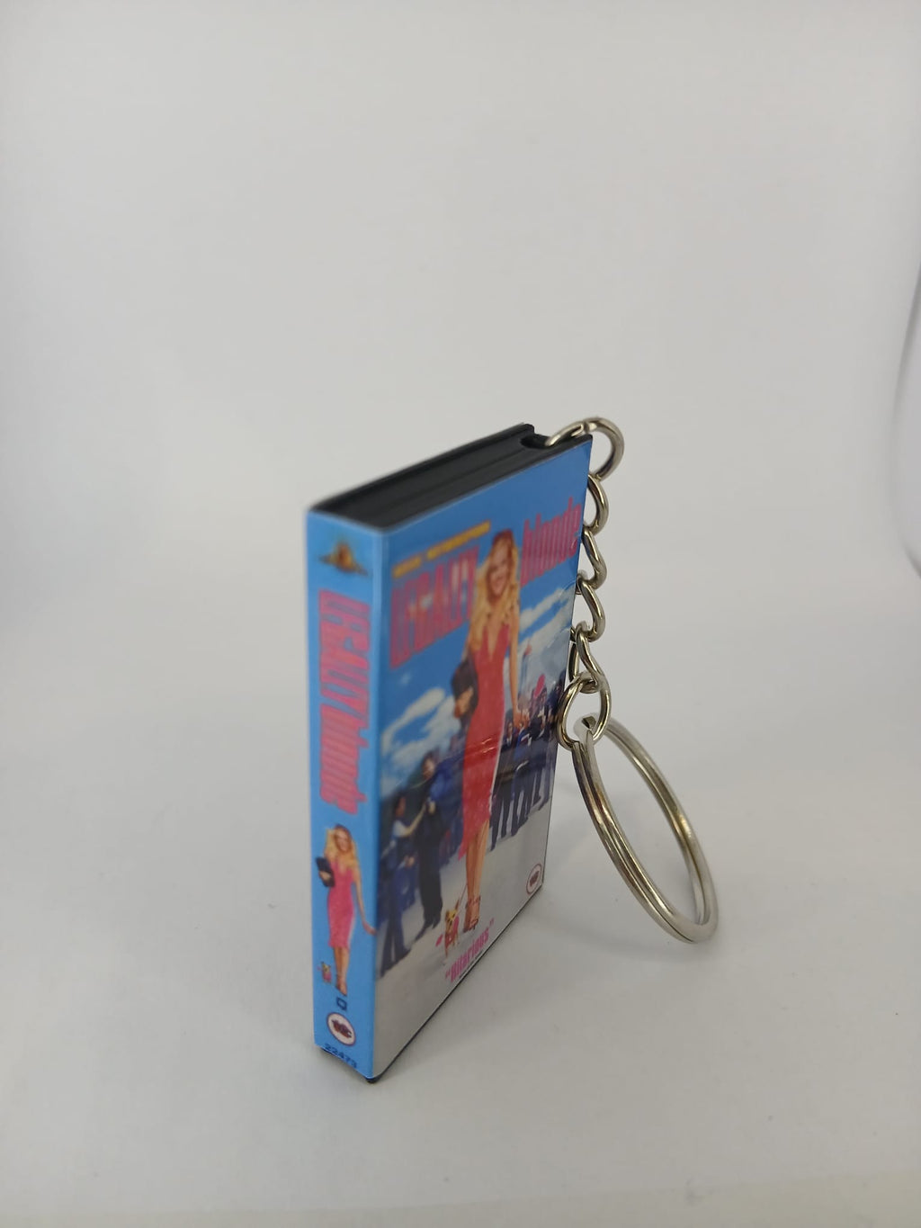 Legally Blonde VHS keyring — additional angle