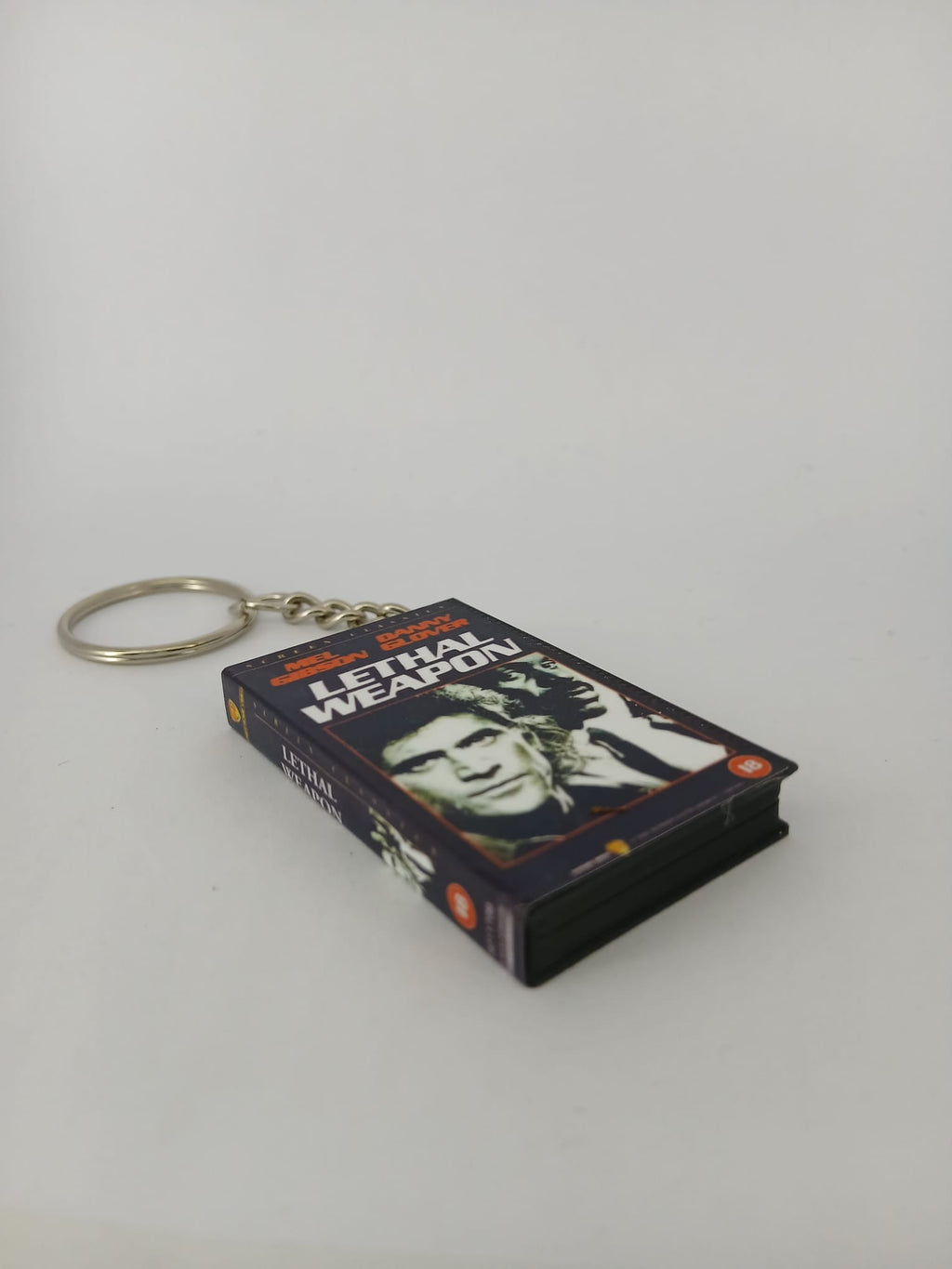 Lethal Weapon Mini VHS Keyring – spine view