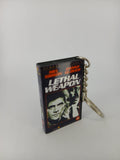 Lethal Weapon Mini VHS Keyring – rear cover detail