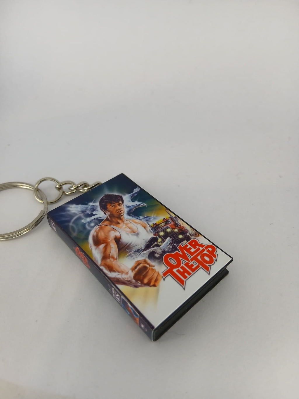 Over the Top VHS keyring — additional angle