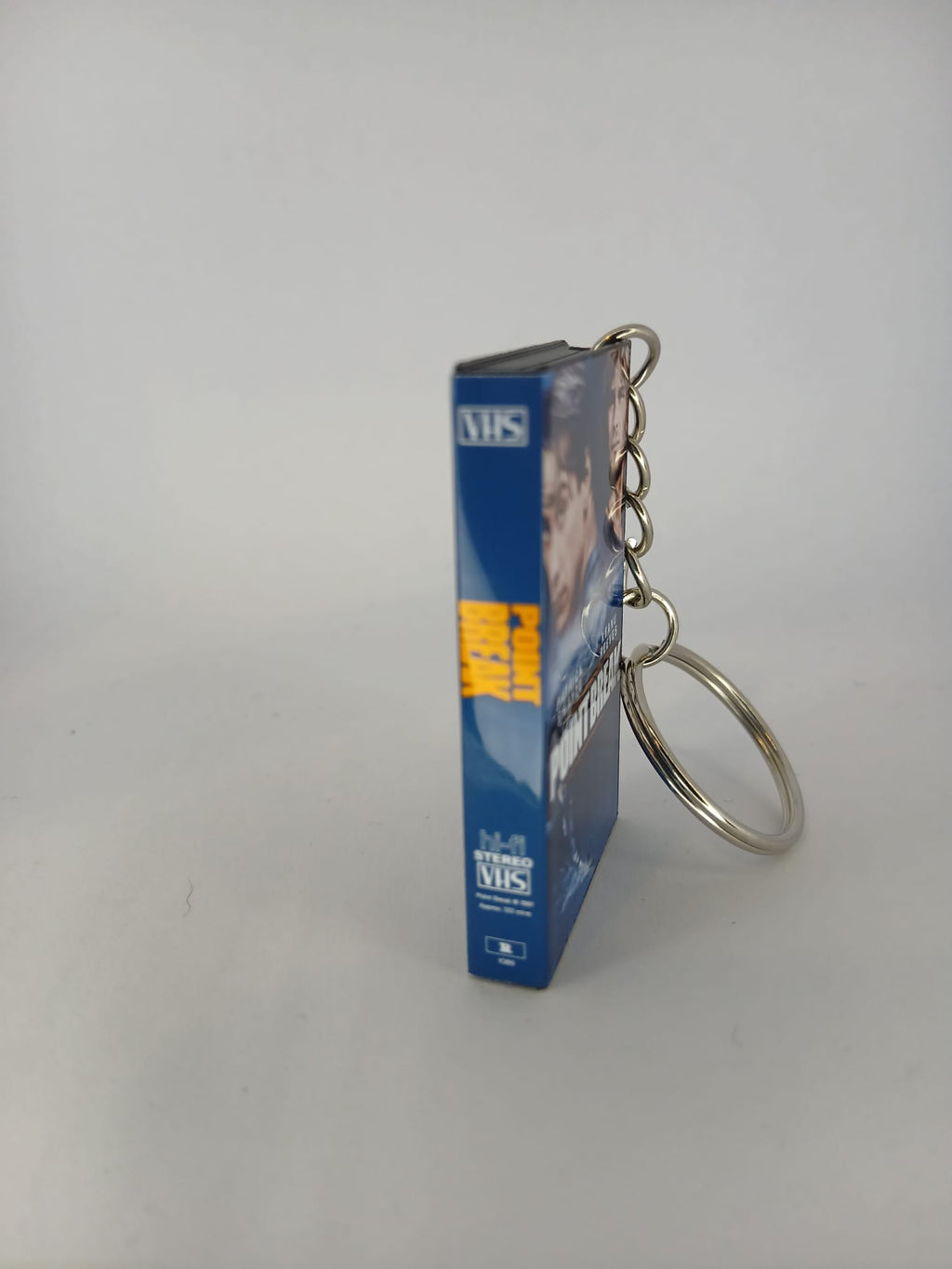 Point Break VHS keyring side view