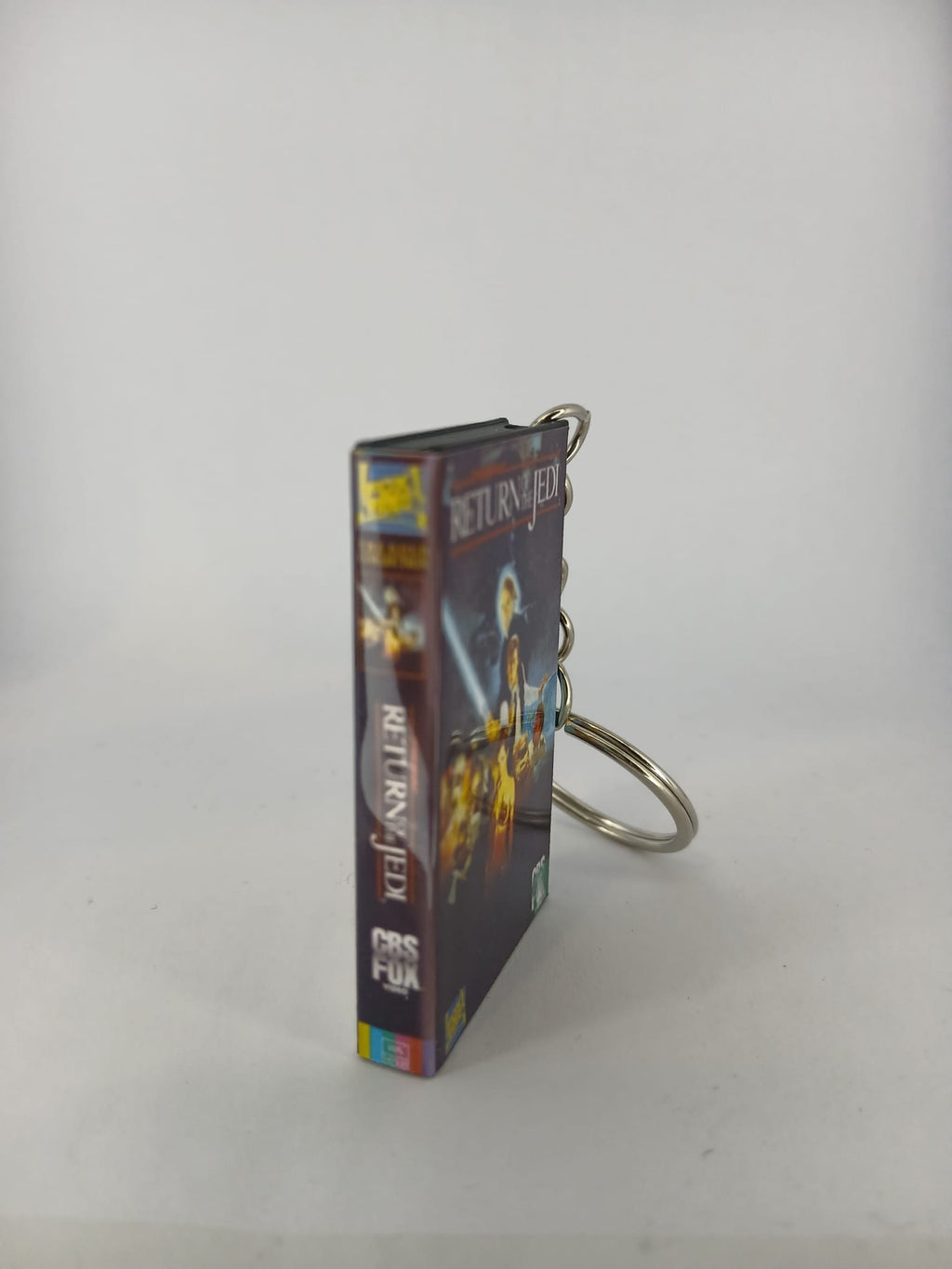 Return of the Jedi VHS keyring — front cover standing