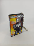 RoboCop 3 VHS keyring — front cover standing angled 2