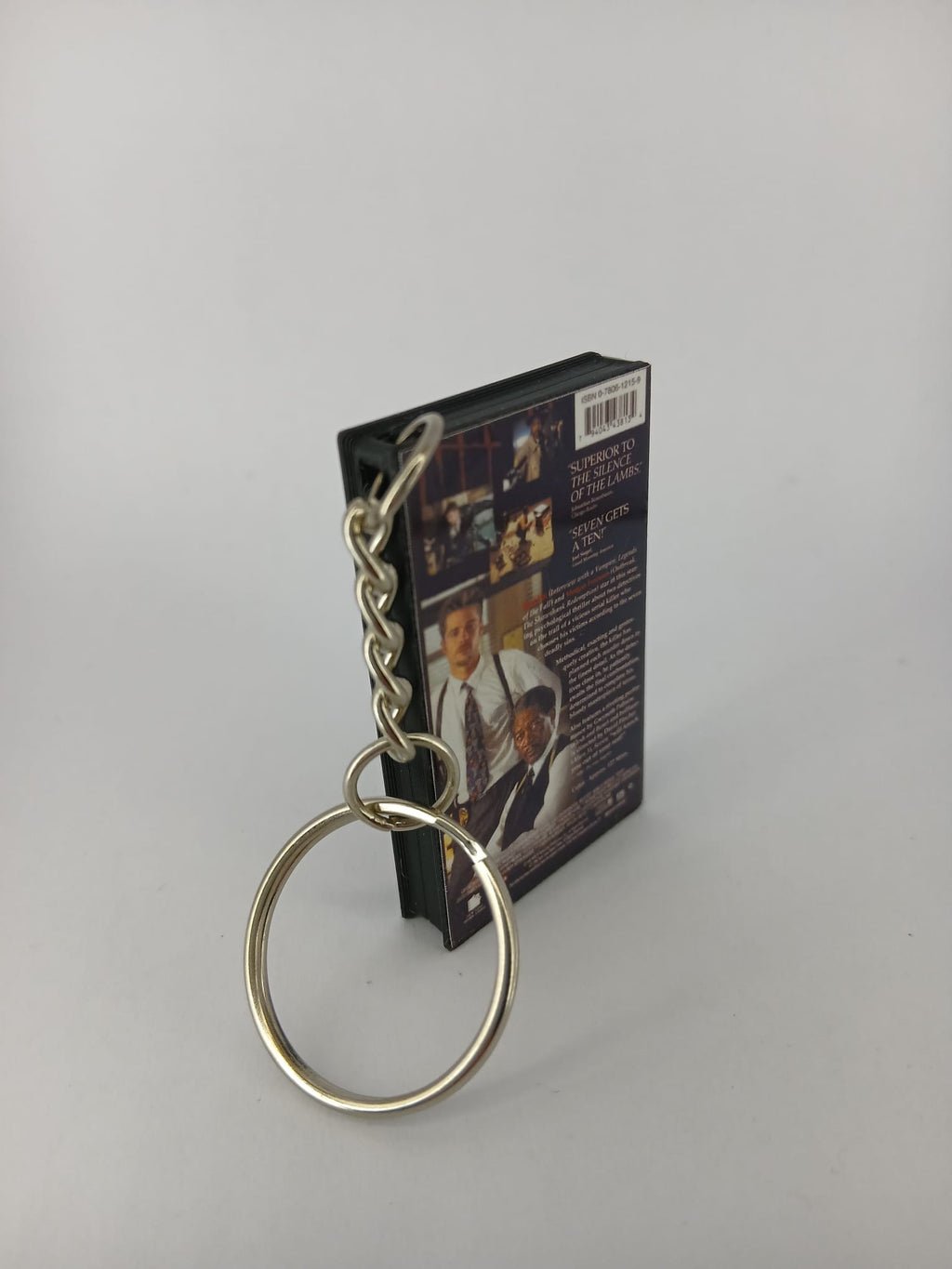 Se7en Mini VHS Keyring – side angle