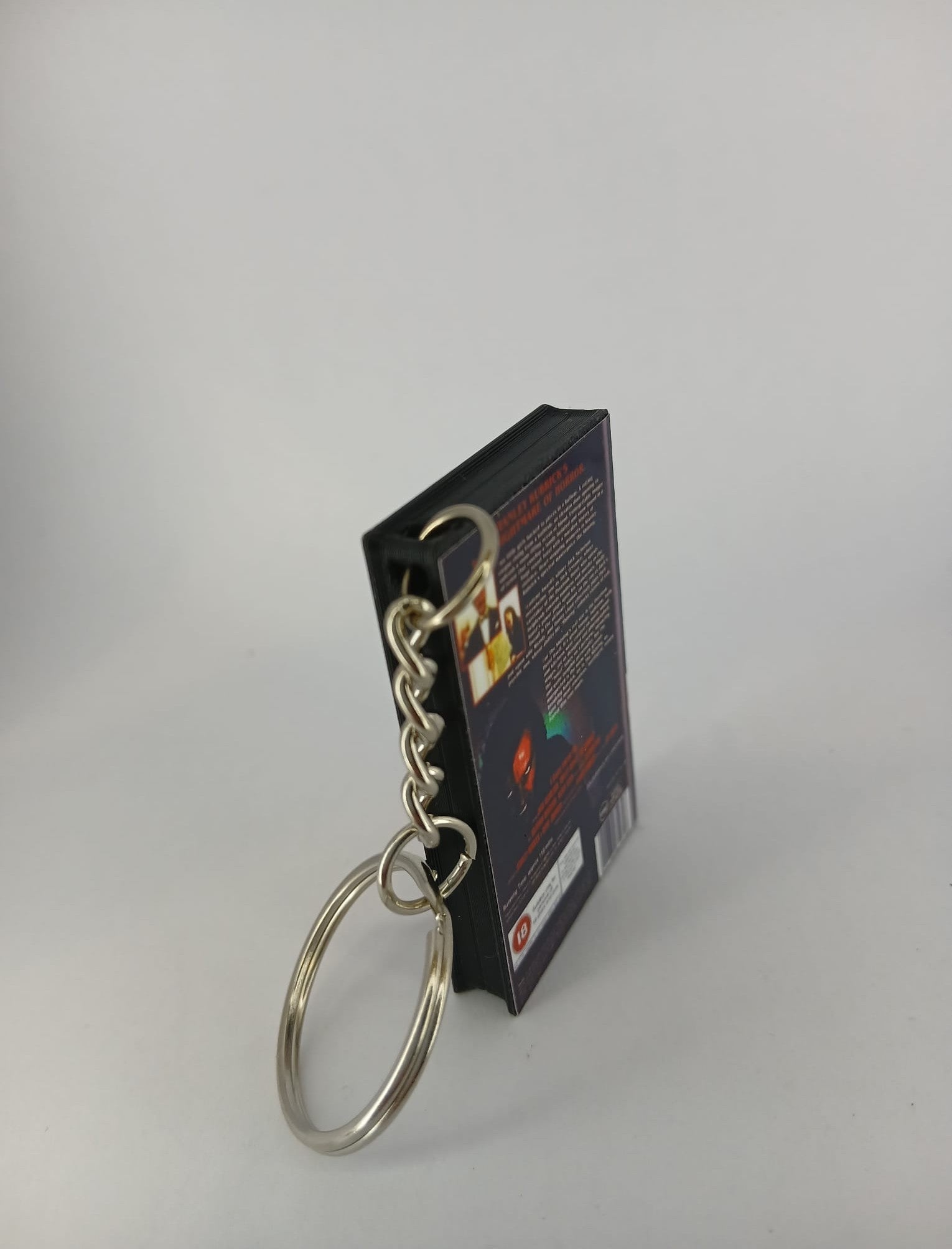 The Shining Mini VHS Keyring – side view