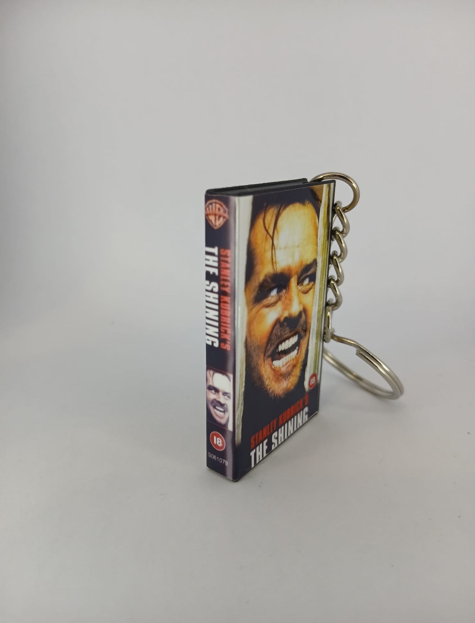 The Shining Mini VHS Keyring – close up