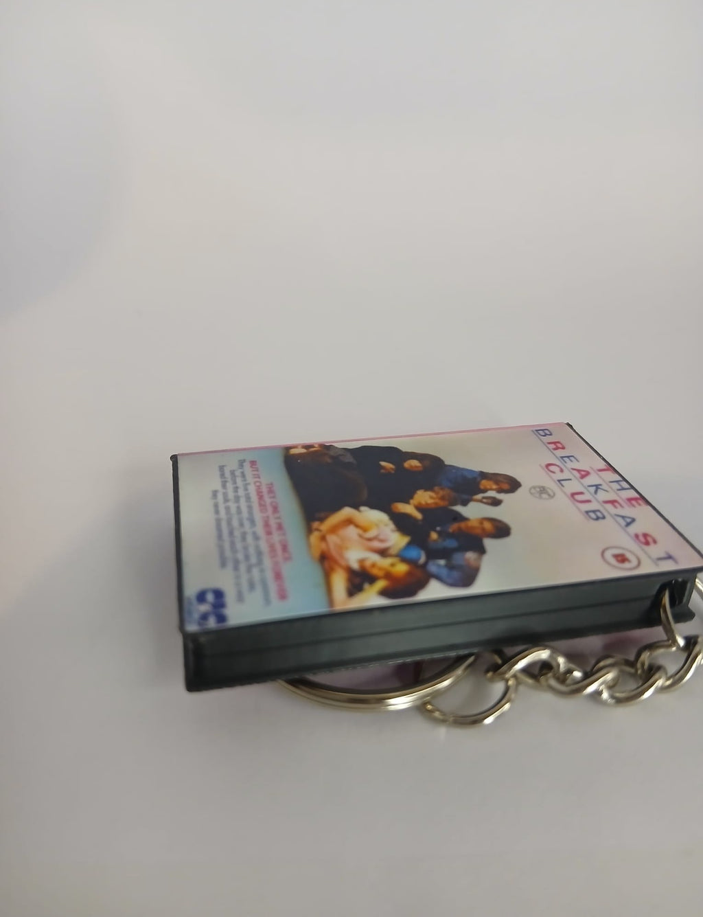 The Breakfast Club Mini VHS Keyring – back view