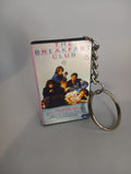 The Breakfast Club Mini VHS Keyring – front flat angle