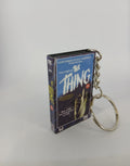 The Thing Mini VHS Keyring – flat lay front