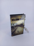 The Walking Dead VHS keyring — front cover close-up