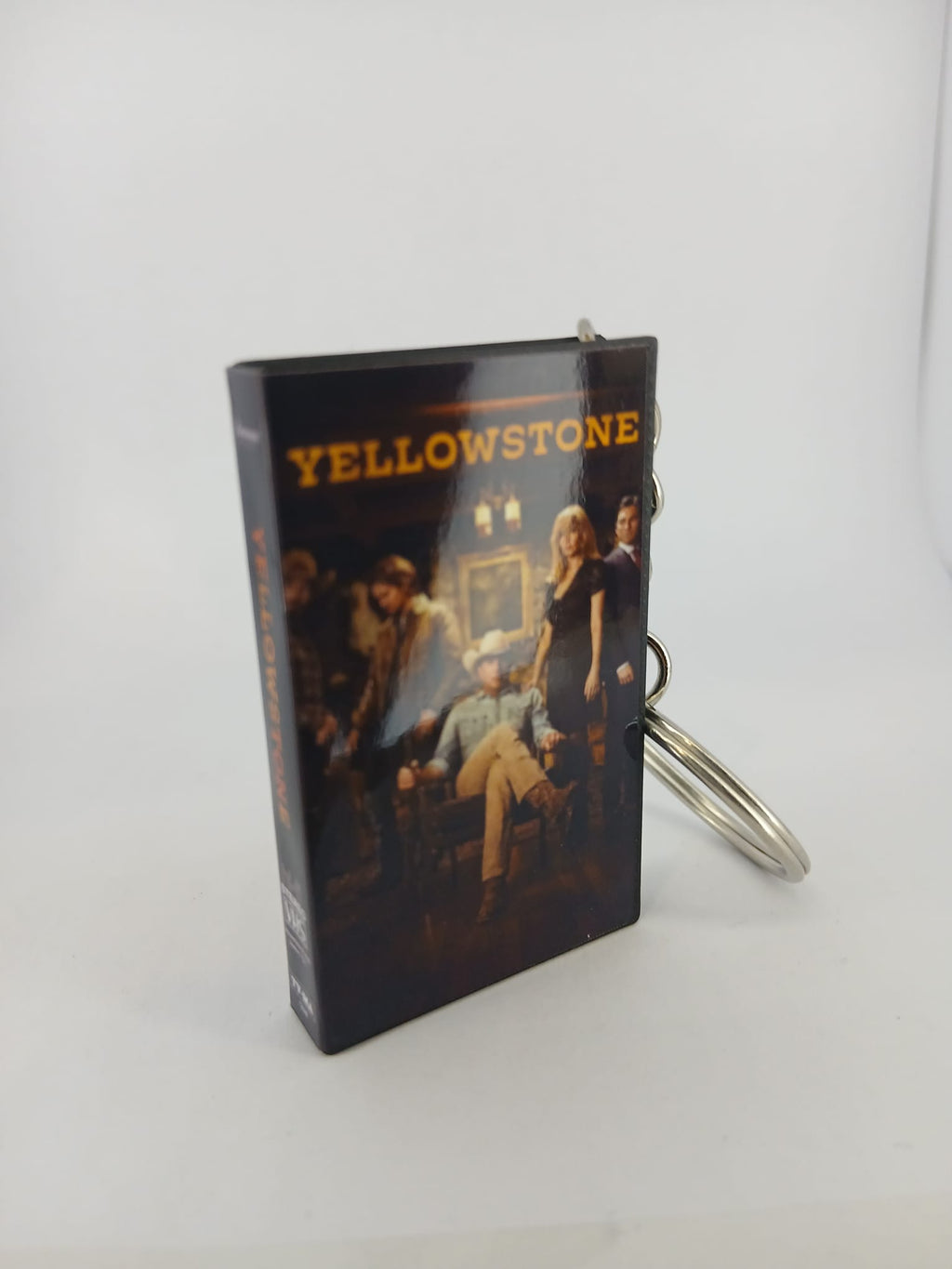 Yellowstone VHS keyring — front cover standing